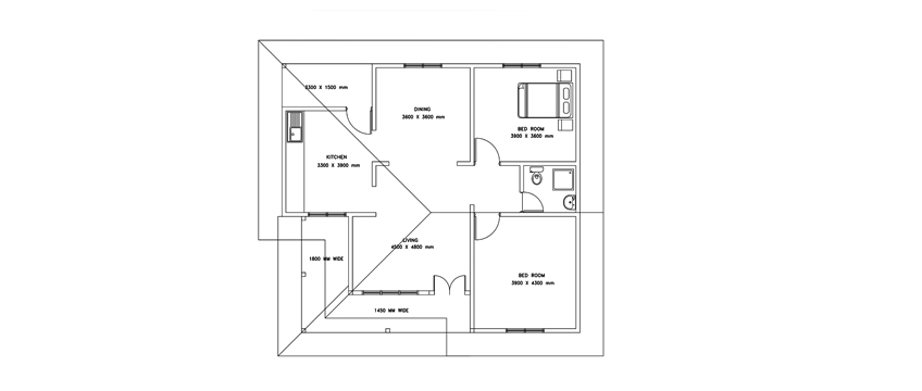 http://www.dwgnet.com/wp-content/uploads/2017/07/Single-story-two-bed-room-house-plan-1.jpg